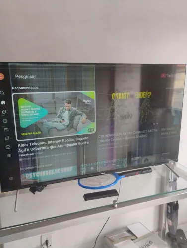 Tv para retirar peças 50 polegadas