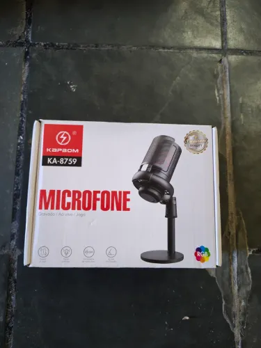Microfone gravador da kapbom