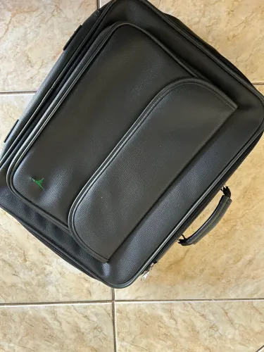 Bolsa Notebook Couro