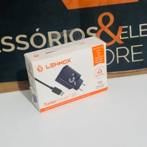 Carregador Turbo 30W - com cabo Tipo-C