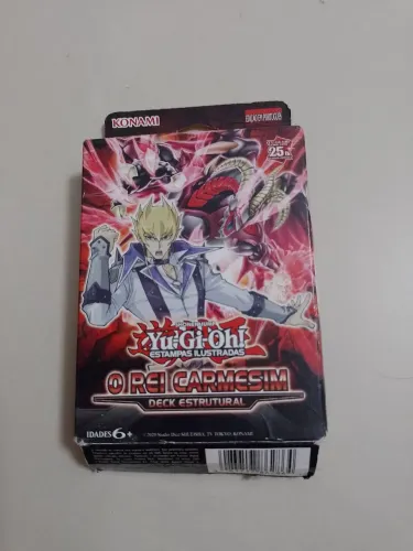 Yu GI oh Deck inicial: o rei carmesim