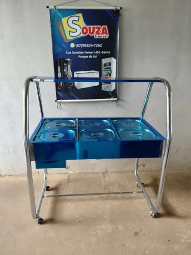 Buffet Venâncio Novo de 06 cubas