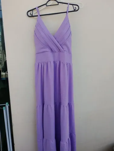 Vestido-Social Lilás