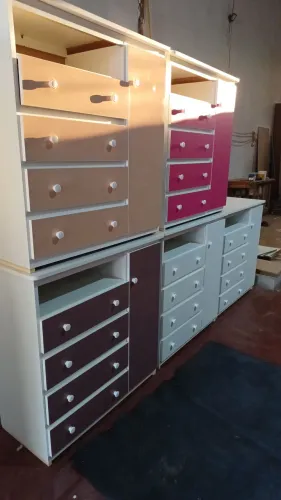 Cômoda Sapateira com 4 Gavetas em MDF Nova ... 05
