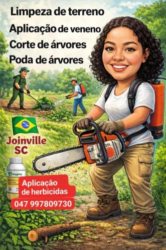 Manutenção de terreno em Joinville SC 