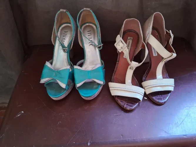 Sapatos númeração 35 o combo