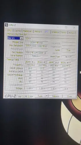 Memória ram 16GB DDR4