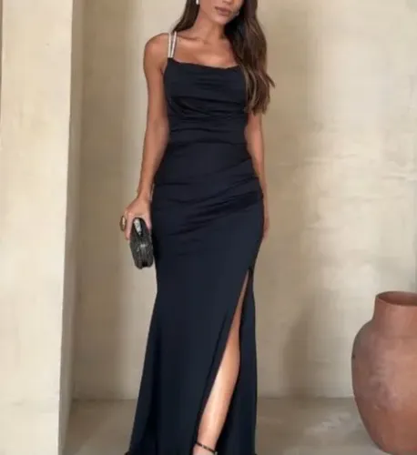 Vestido longo de festa