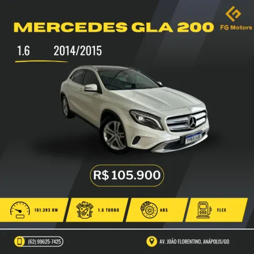 Mercedes-Benz GLA 200 Vis. Black ED. 1.6 TB 16V Aut. 2015