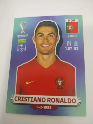 CR7 figurinha Copa 2022 Qatar