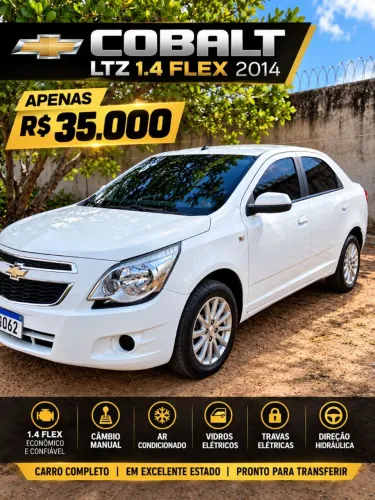 Chevrolet Cobalt LTZ 1.4 8V Flexpower/econoflex 4P 2014