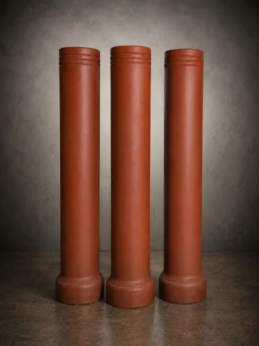 Tubo cerâmico para churrasqueira