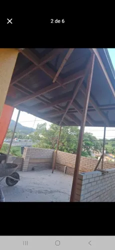Vendo Telhado de Aluzinco forro, Madeira Angelin Negro