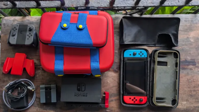 Nintendo Switch V2 Desbloqueado - 512gb + 4 Controles