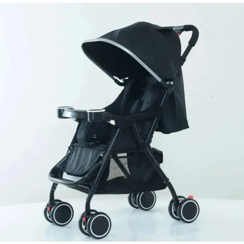 Carrinho de Bebê para Passeio até 20kg com porta Copos e assento Reclinável 