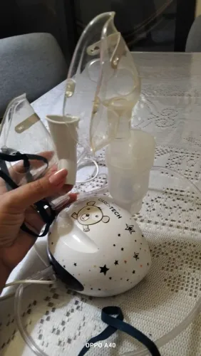 Nebulizador infantil com duas máscaras