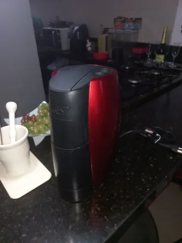 Cafeteira 3 corações de cápsula