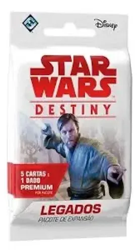 pacote de expansão do jogo de cartas e dados Star Wars Destiny: Legados