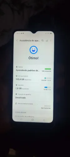 Samsung A 22 5G 128 gigas NFC top pra quem roda aplicativo melhor ainda pra vender logo
