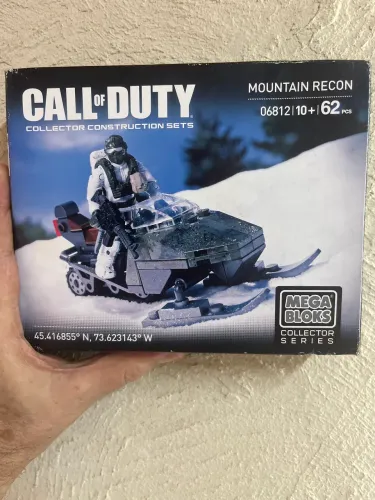 Blocos de Construção Mega Bloks Call of Duty Mountain Recon