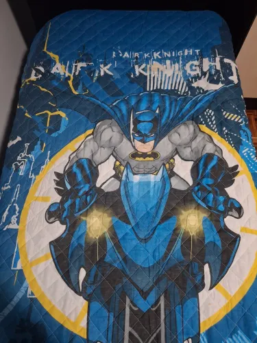 Colcha infantil do batman 
