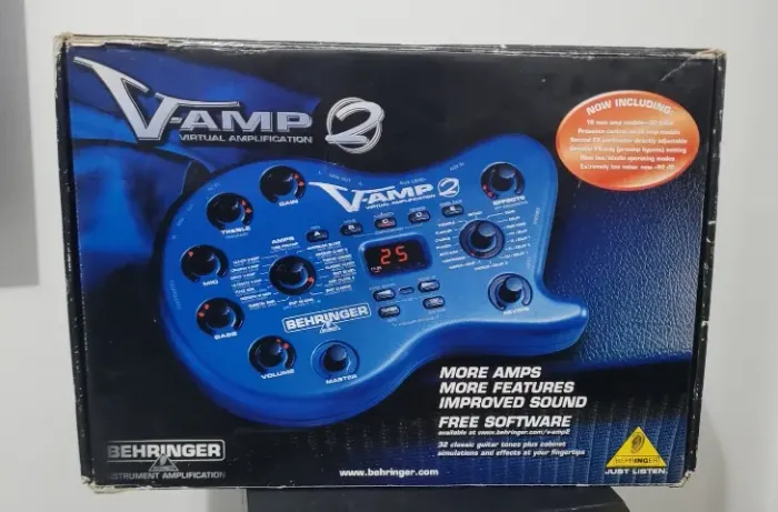Pedaleira Behringer V-Amp 2 - Estado NOVA