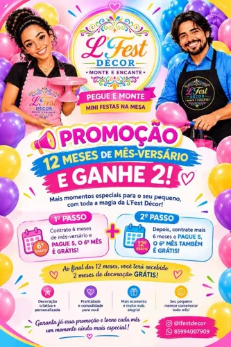 Promoção Pegue e monte