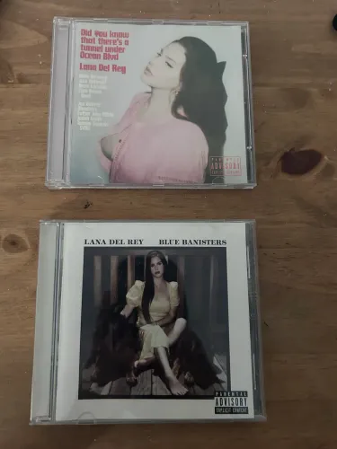 CDs originais- Lana Del Rey (Did e Blue Banisters)