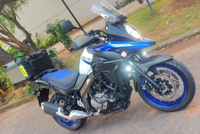 V-strom 650 XT 2025 C/3.200kms + Acessó Jundiaí Bragança Paulista Araras Sorocaba itu