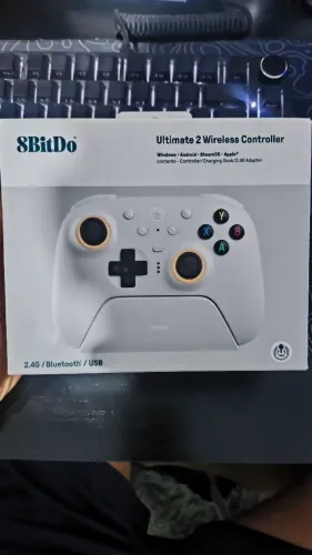 Controle Sem Fio 8BitDo Ultimate 2 Wireless PC E Android TMR (LACRADO)