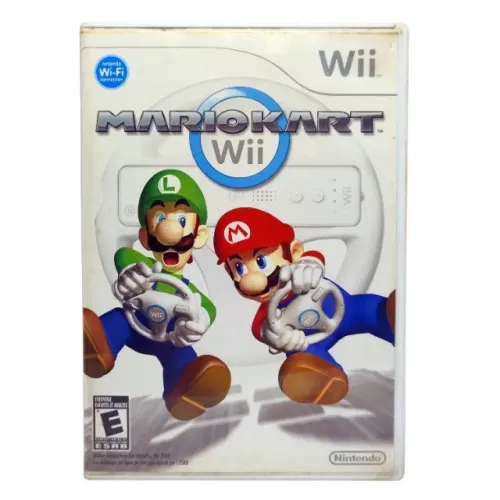Jogo Mario Kart Wii Nintendo Wii Original Completo Com Manual