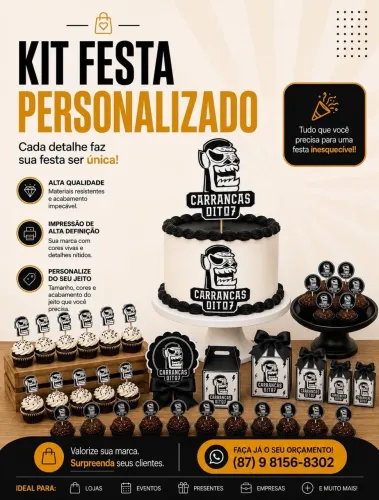 ? KIT FESTA PERSONALIZADO ?