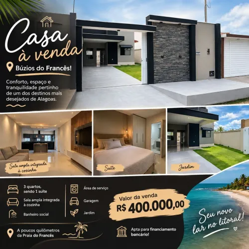 Casa no Búzios do Francês 