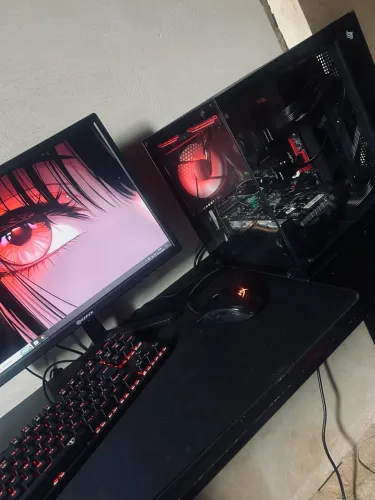 Pc completo core i7 3770 + rx 580 + teclado,mause e munitor inclusos
