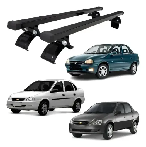 Rack De Teto Bagageiro Corsa Hatch E Classic 4 Portas  