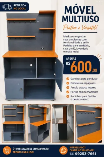 Móvel Multiuso Prático e Versátil - Perfeito Estado!