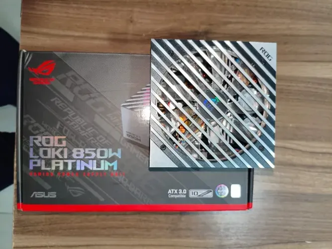 Fonte Asus Rog Loki Sfx-l, 850w, 80 Plus Platinum, Modular