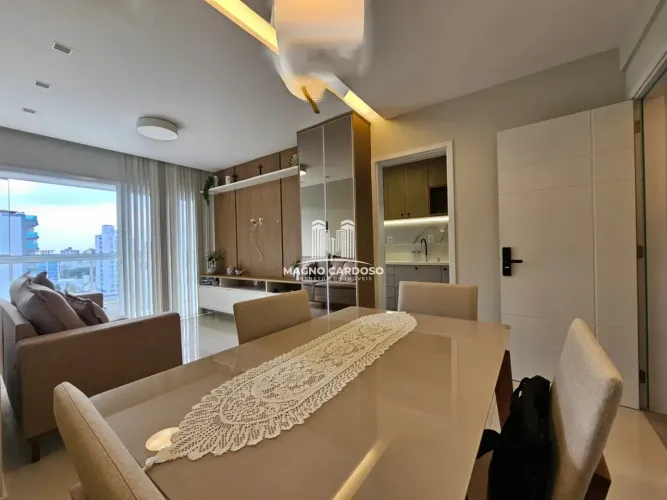 Apartamento Mobiliado e Decorado Próx à Pelinca com Varanda Gourmet e Lazer