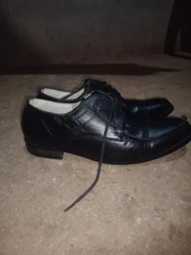 Sapato Social Masculino Preto N°43