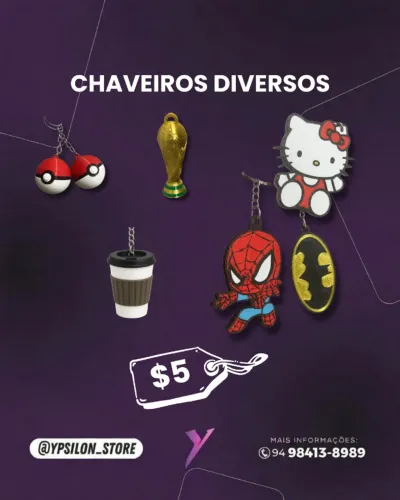 CHAVEIROS DIVERSOS
