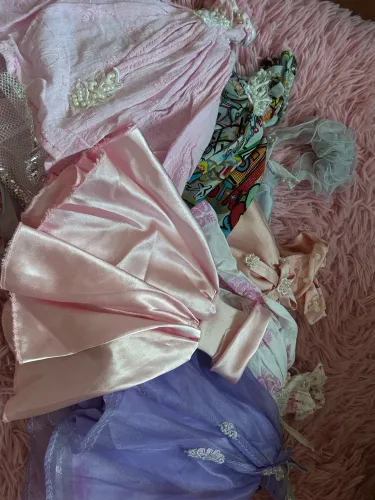 Vestidos de Barbie feito a mão