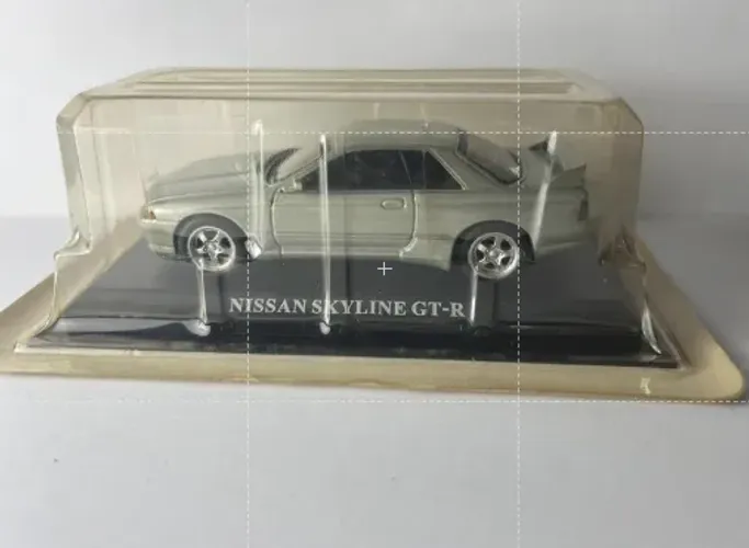 Miniatura Nissan Skyline Gtr R34 1:43 Ixo Cinza