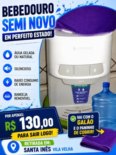 Bebedouro semi novo 