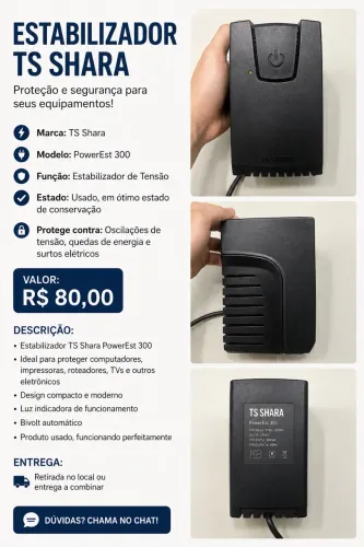 Estabilizador TS Shara PowerEst 300