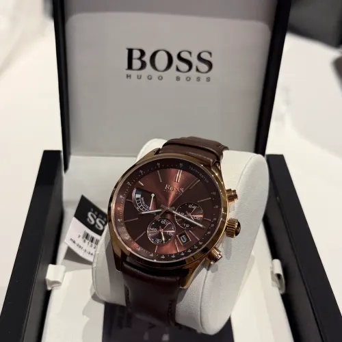 Relógio Hugo Boss Chronograph Masculino Novo Completo