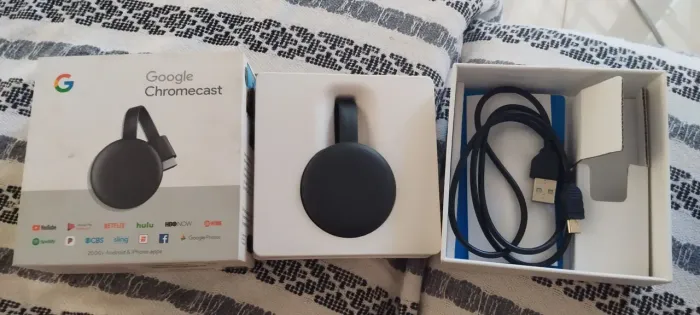 Chromecast Google Novo Nunca Usado - R$ 150