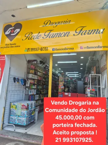 VENDO FARMÁCIA NA COMUNIDADE DO JORDÃO