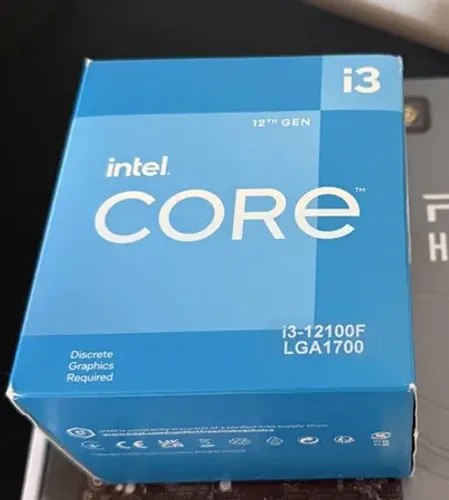 Processador 12100F Novinho em Folha!