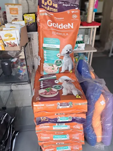 Somente hj compre um saco de 15 kg e ganhe um brinquedo p o seu pet