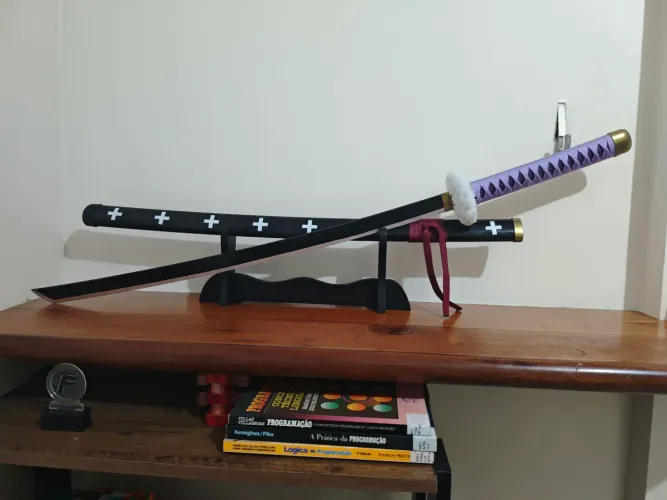 Katana Trafalgar Law Lamina De Bambu 103cm